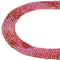 Gradient Garnet Faceted Round Beads Size 2.2mm 15.5'' Strand