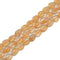 Citrine Matte Flat Irregular Teardrop Beads Size Approx 15x20mm 15.5" Strand