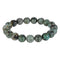 african turquoise bracelet smooth round