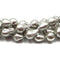 Silver Coat Fresh Water Pearl Baroque Fireball Beads Approx 16x20mm 15.5" Strand