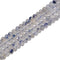 Light Dumortierite In Quartz Smooth Round Beads Size 4.5mm 15.5'' Strand