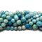 Natural Hemimorphite Smooth Round Beads 4mm 6mm 8mm 10mm 12mm 15” Strand