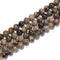 Natural Black Moonstone Smooth Round Beads Size 6-6.5mm 8mm 10mm 15.5'' Strand