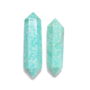 Natural Green Amazonite Double Point Size Approx 12x55mm Sold by Piece