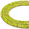 Bright Green Sea Sediment Jasper Heishi Discs Beads 2x4mm 3x6mm 15.5" Strand
