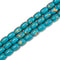Blue Green Sea Sediment Jasper Barrel Shape Beads Size 10x14mm 15.5'' Strand