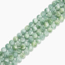 Iridescent Yellow Green Moonstone Smooth Round Beads 6mm 8mm 10mm 12mm 15.5" Str