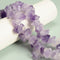 Natural Amethyst Top Drill Rough Nugget Beads Size 8-18mm x 15-28mm 15.5" Strand
