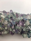 fluorite irregular nugget Chips beads