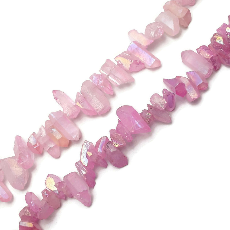 Pink Angelite Beads Natural, Stone Earring Accessories