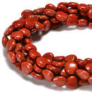 Natural Red Jasper Heart Shape Beads Size 8mm 10mm 12mm 15.5'' Strand
