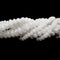 AA White Moonstone Faceted Rondelle Beads 3x5mm 4x7mm 5x8mm 5x9mm 15.5" Strand