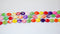 multi color howlite oval shape beads 
