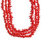 Red Bamboo Coral Irregular Branch Sticks Points Beads Size 6-12mm 18.5 " Strand