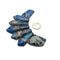 Dark Blue Sea Sediment Jasper Graduated Arrow Shape Set Size 15x35mm-15x45mm