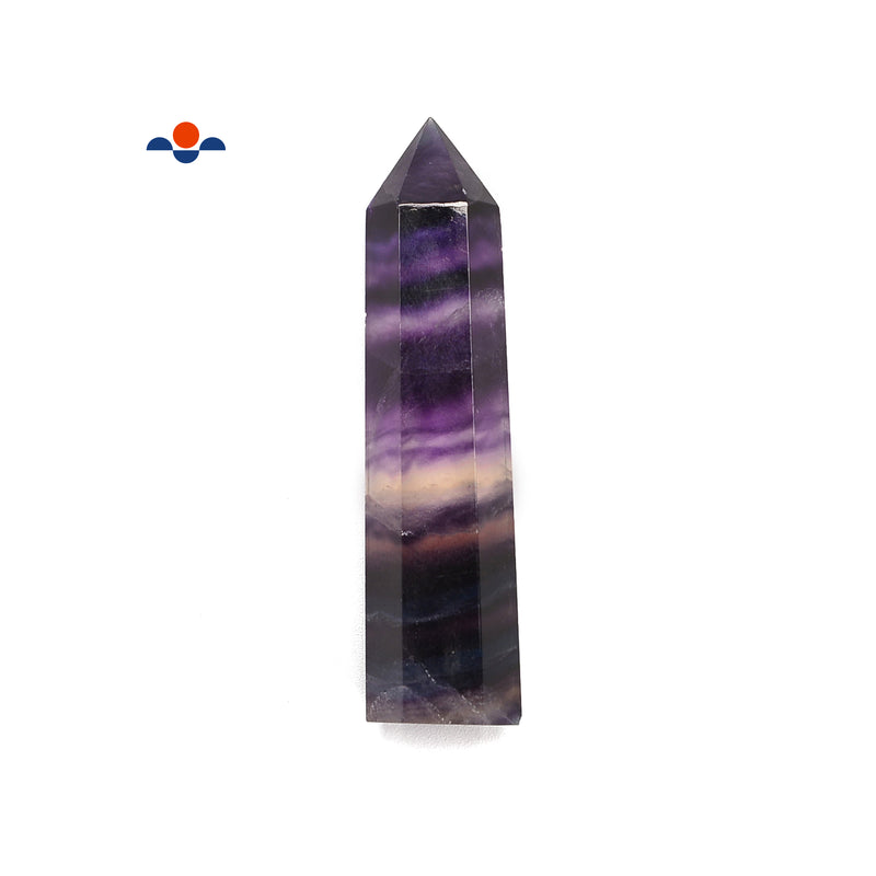 AAA Rainbow Fluorite Point Tower Size 55-60mm Sale by Piece