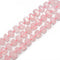 Natural Rose Quartz Faceted Nugget Chunk Beads Approx 13x20mm 15.5" Strand