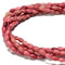Pink Petrified Rhodonite Rice Shape Beads Size 4x7mm 15.5'' Strand