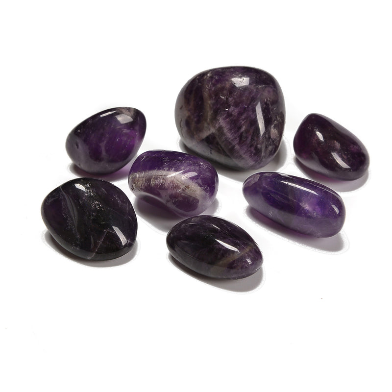 Amethyst Healing Tumbled Stones Crystals Gemstones 20-35mm 100g bag