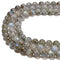 Gray Labradorite Smooth Round Beads Size 10mm 15.5'' Strand