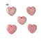 Natural Pink Rhodonite Heart Shape Pendant Size 50mm Sold Per Piece