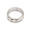 Silver Hematite Band Ring Basic Ring for Men and Women Faceted Ring Sold 1Piece