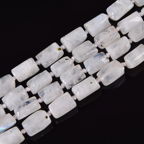 Rainbow Moonstone Faceted Tumble Beads, 5x7mm To 12x16mm, Moonstone Jewelry  Making Beads, 18 Inch Full Strand, Price Per Strand