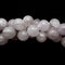 Natural Translucent Light Amethyst Smooth Round Beads Size 20mm 15.5" Strand