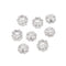 925 Sterling Silver Beads Cap Spacer Size 8mm, 10pcs Per Bag Sold By Bag