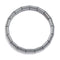 Gray Hematite Double Drilled Bangle Bracelet Beads Size 10x12mm 7.5'' Length