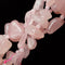 rose quartz large smooth irregular tumbled nugget chunks