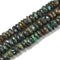 Natural Genuine Turquoise Rondelle Beads Size 11-13mm~16-20mm 15'' Strand