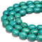 Blue Green Turquoise Oval Beads Size 15x18mm 15.5'' Strand