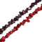 Red/ Purple Sea Sediment Jasper Chips Beads Size 6-8mm 15.5'' Strand