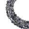 Natural Iolite Flat Pebble Nugget Beads Size Approx 5-8mm 15.5" Strand