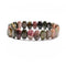 Multi Color Tourmaline Oval Bracelet Beads Size 5x8mm 6x10mm 8x12mm 7.5 ''Length