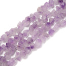 Natural Rough Amethyst Nugget Beads Size 12-16mm 15.5'' Strand