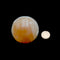 Orange Selenite Polished Crystal Palm Stone Sphere Ball Approx 2" Inches