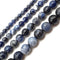 Sodalite Faceted Round Beads 6mm 8mm 10mm 12mm 15.5" Strand