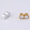silver gold color plated strong magnetic clasps cylinder shape