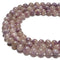 Multi Purple Tourmaline Smooth Round Beads Size 6-6.5mm 8-8.5mm 10mm 15.5'' Str