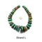 Natural Genuine Turquoise Jumbo Graduated Rondelle Beads 15-38mm 15.5" Strand KL