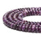 Dark Lepidolite Smooth Rondelle Beads Size 2.5x4mm 4x6mm 5x8mm 15.5'' Strand