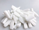 natural porcelain beads smooth tooth 