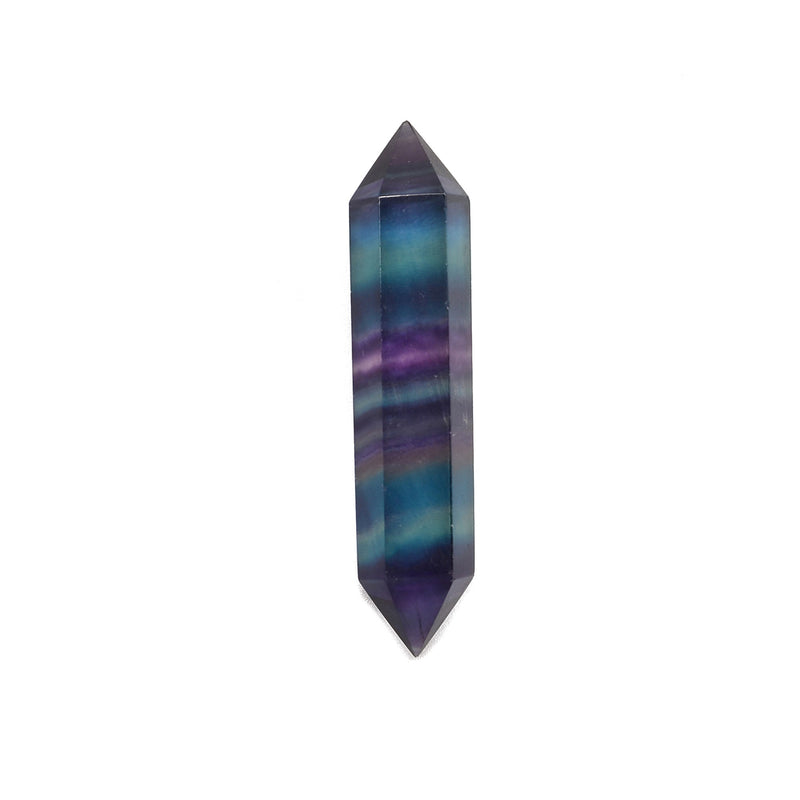 AAA Rainbow Fluorite Double Point Size 55-60mm Sale by Piece