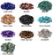 Cool Assorted Gemstone Chips Beads Size 7-8mm Box Set for Jewelry Making