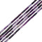Purple Stripe Agate Cylinder Tube Beads Size 4x13mm 15.5'' Strand
