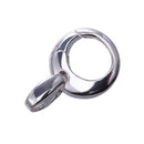 sterling silver round shape clasp