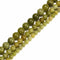2.0mm Large Hole Natural Green Jade Smooth Round Beads 6mm 8mm 10mm 15.5'' Strand