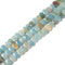 Amazonite Rectangle Slice Faceted Octagon Beads Approx 10x14mm 15.5" Strand